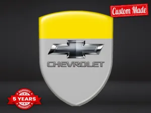 Chevrolet Adesivi Logo su Misura Universali Premium Regolabili